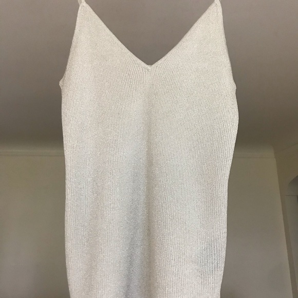 gold metallic spaghetti strap - Picture 3 of 4